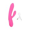 Velvet Touch wibrator silikonowy typ króliczek ładowany usb różowy