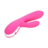 Velvet Touch wibrator silikonowy typ króliczek ładowany usb różowy