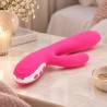 Velvet Touch wibrator silikonowy typ króliczek ładowany usb różowy