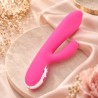 Velvet Touch wibrator silikonowy typ króliczek ładowany usb różowy