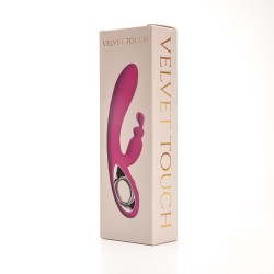 Velvet Touch wibrator silikonowy typ króliczek ładowany usb różowy