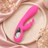 Velvet Touch wibrator silikonowy typ króliczek ładowany usb różowy