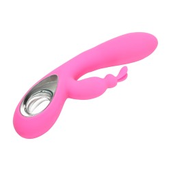 Velvet Touch wibrator silikonowy typ króliczek ładowany usb różowy