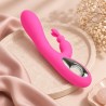 Velvet Touch wibrator silikonowy typ króliczek ładowany usb różowy