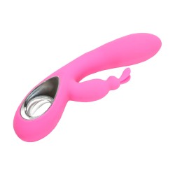 Velvet Touch wibrator silikonowy typ króliczek ładowany usb różowy