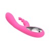 Velvet Touch wibrator silikonowy typ króliczek ładowany usb różowy