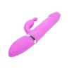Velvet Touch wibrator silikonowy typ króliczek ładowany usb fioletowy