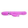 Velvet Touch wibrator silikonowy typ króliczek ładowany usb fioletowy