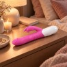Velvet Touch wibrator silikonowy typ króliczek ładowany usb fioletowy