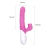 Velvet Touch wibrator silikonowy typ króliczek ładowany usb fioletowy