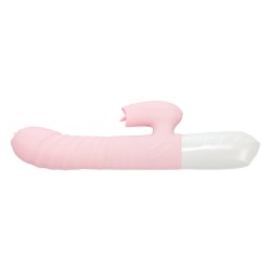 Velvet Touch wibrator silikonowy typ króliczek ładowany usb różowy