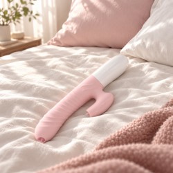 Velvet Touch wibrator silikonowy typ króliczek ładowany usb różowy