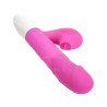 Velvet Touch wibrator silikonowy typ króliczek ładowany usb fioletowy
