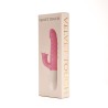 Velvet Touch wibrator silikonowy typ króliczek ładowany usb różowy