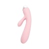 Velvet Touch wibrator silikonowy typ króliczek ładowany usb różowy