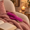 Velvet Touch wibrator silikonowy typ króliczek ładowany usb różowy