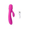 Velvet Touch wibrator silikonowy typ króliczek ładowany usb różowy