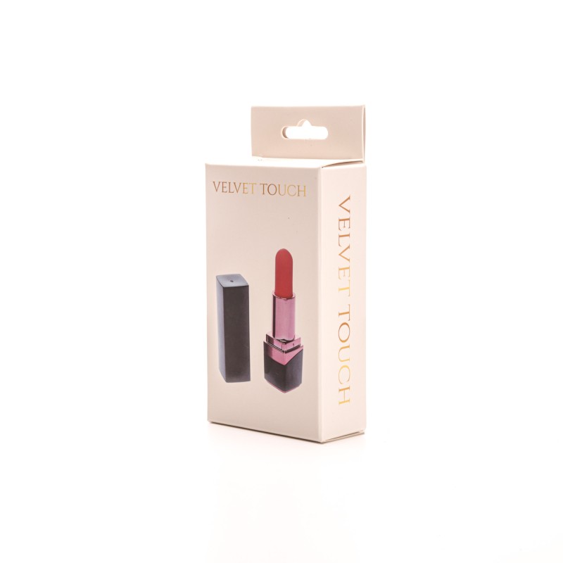 Velvet Touch wibrator mini w kształcie szminki ładowany usb czarny