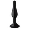 Trophy Anal Plug 11 cm. Silicone Black