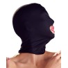 Head mask mouth black BK