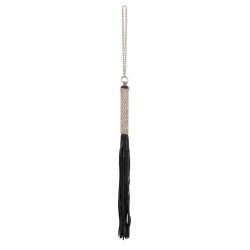 Bad Kitty Mini Whip with Rhinestones