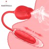 Airflow Rose and Thrusting Stimulator Egg USB