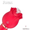 Rose with Suction and Vibe 2 in 1