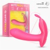 Wingy Butterfly Vibrator with App Peach Red