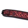 DIAMOND LINE llar with Nipple Clamps Diamond Vegan Leather