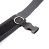 LATETOBED BDSM LINE Neoprene Handcuffs with Veldro Black