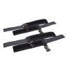 LATETOBED BDSM LINE Neoprene Handcuffs with Veldro Black