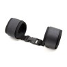 LATETOBED BDSM LINE Neoprene Handcuffs with Veldro Black