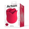 ACTION Meryl Vibe Stimulator Rose Shaped with Tongue 2 Motors