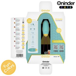 Oninder Cute - Love Pleasure Vibrating Egg - Rotating Silicone Gems - Free Global App