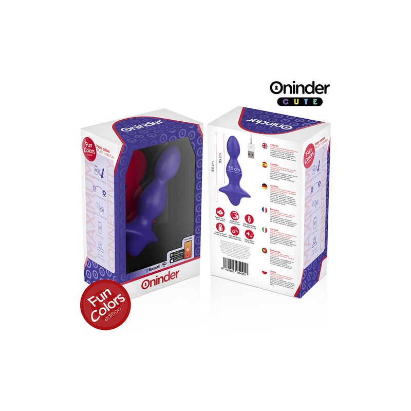 Oninder Cute - Love Butt Vibrating Anal Plug Dilator - Free Worldwide App