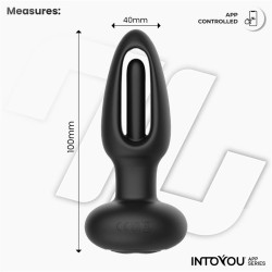Zack Flipping Tongue Anal Plug w/App Clave 38