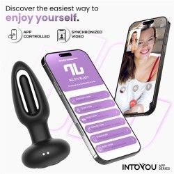 Zack Flipping Tongue Anal Plug w/App Clave 38