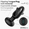 Zack Flipping Tongue Anal Plug w/App Clave 38