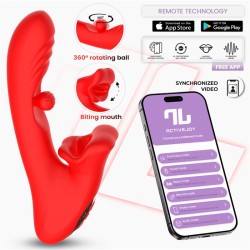 Franky Biting & Rotating Ball Vibrator App Cl, 26