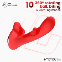 Franky Biting & Rotating Ball Vibrator App Cl, 26