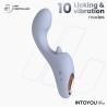 Licky Licking Tongue Vibrator with App Clave 36