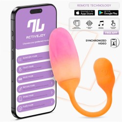 NexEgg Vibe Silicone App Orange & Pink Cl52