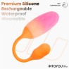 NexEgg Vibe Silicone App Orange & Pink Cl52