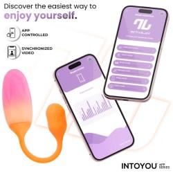 NexEgg Vibe Silicone App Orange & Pink Cl52