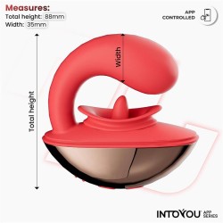 Rondy Vibrating Licking Tongue Stimulator App Cl21