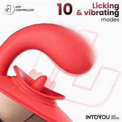 Rondy Vibrating Licking Tongue Stimulator App Cl21