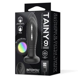 Tainy Thrusting Led Lighted Anal Plug Remote Cl,72