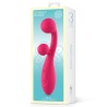 Rollie Double Ball Vibrator USB Silicone Pink Cl50