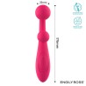 Rollie Double Ball Vibrator USB Silicone Pink Cl50