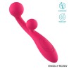 Rollie Double Ball Vibrator USB Silicone Pink Cl50